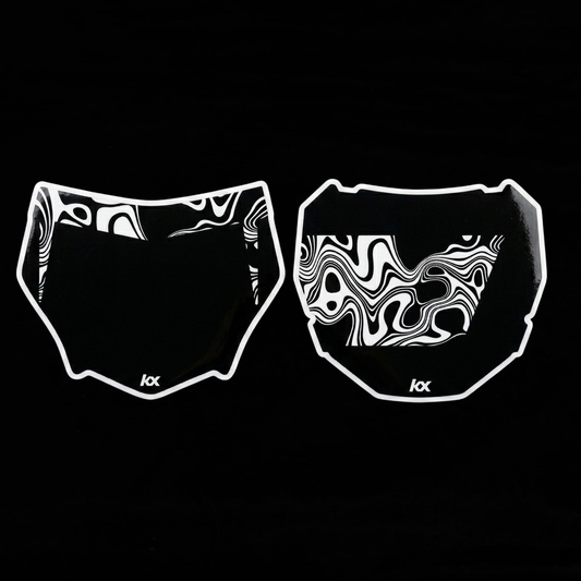 **WARP SERIES** Plate Decals