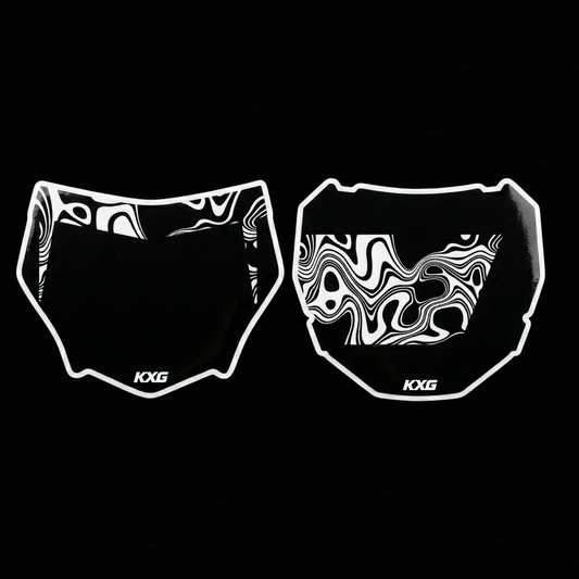 **WARP SERIES** Plate Decals