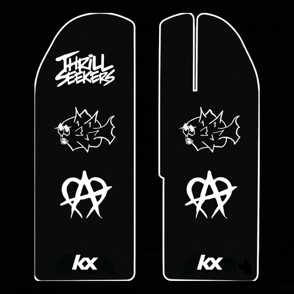 RTR Fork Guard Decals
