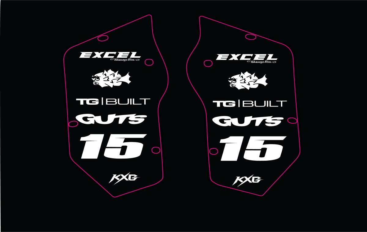 Freego X2 Side Panel Battery Decals