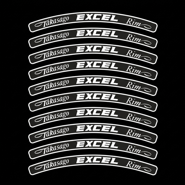EXCEL Rim Decals