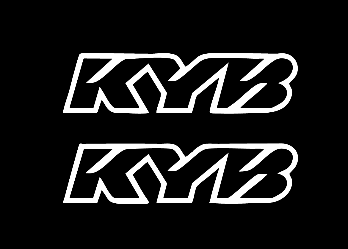 KYB Fork Stickers