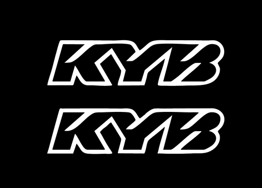 KYB Fork Stickers