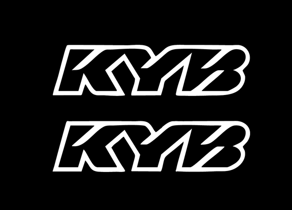 KYB Fork Stickers