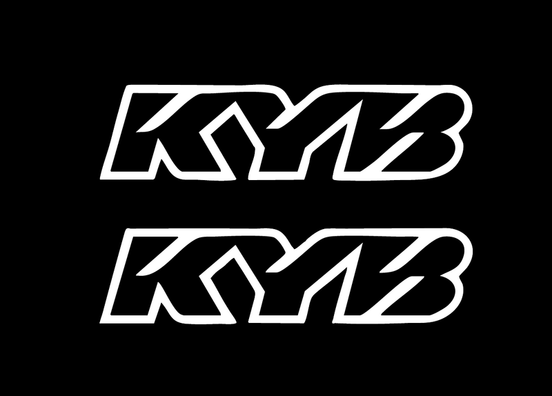 KYB Fork Stickers