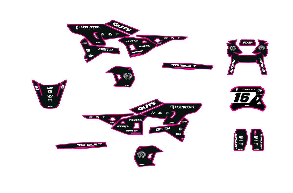 Tasaca V58 Full Graphics Kit