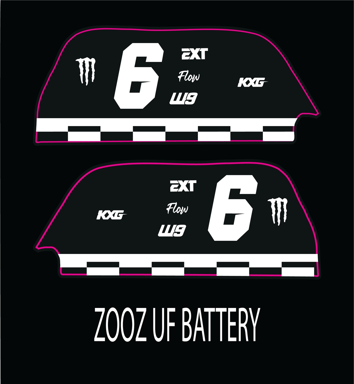Zooz Battery Decals